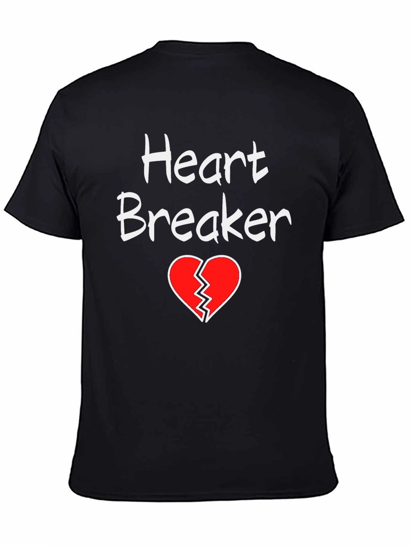 Heart Breaker Graphic Tee - Mens T-Shirt