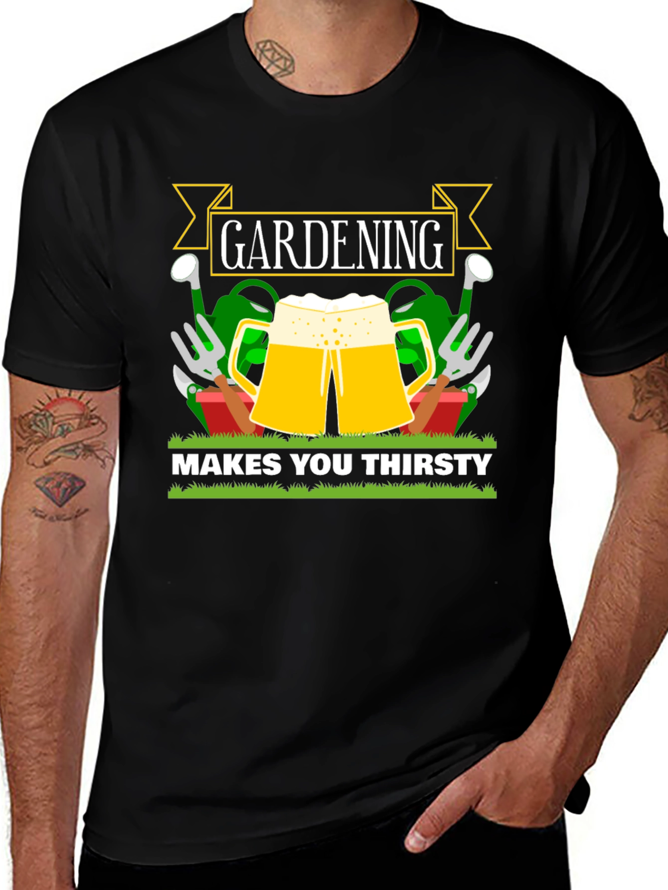Gardening Makes You Thirsty T-Shirt