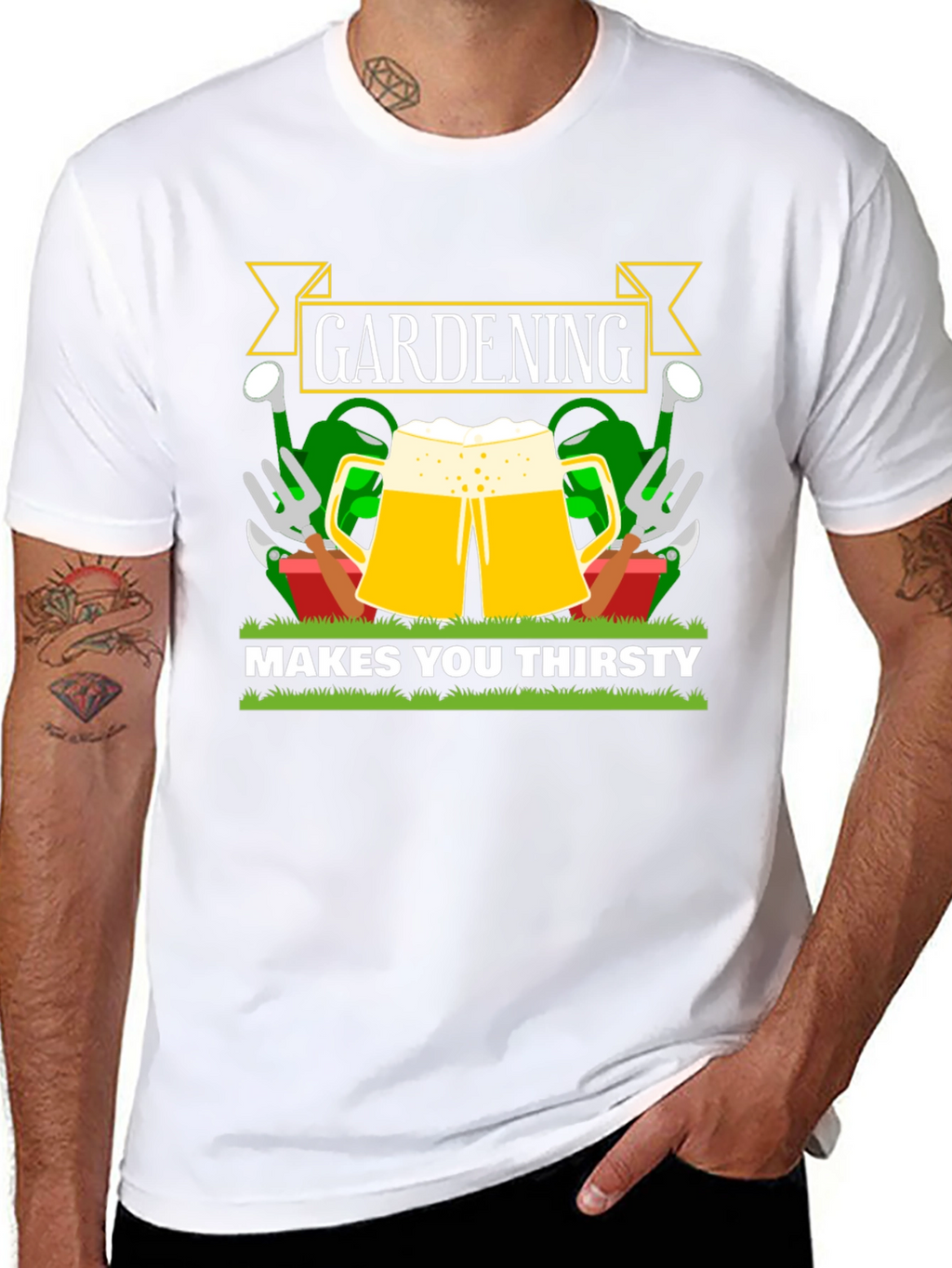 Gardening Makes You Thirsty T-Shirt