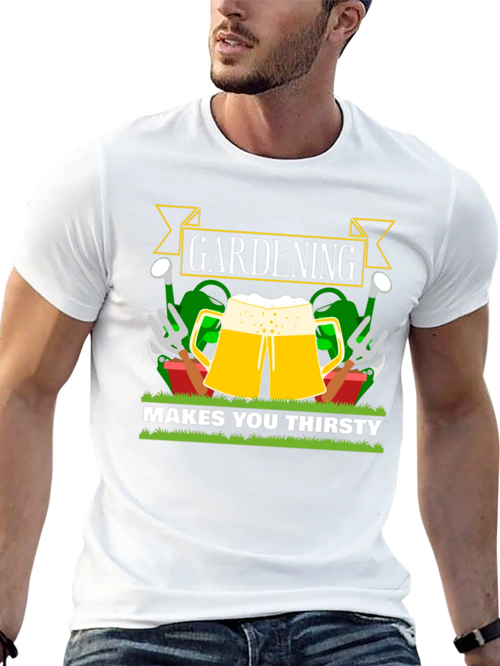 Gardening Makes You Thirsty T-Shirt