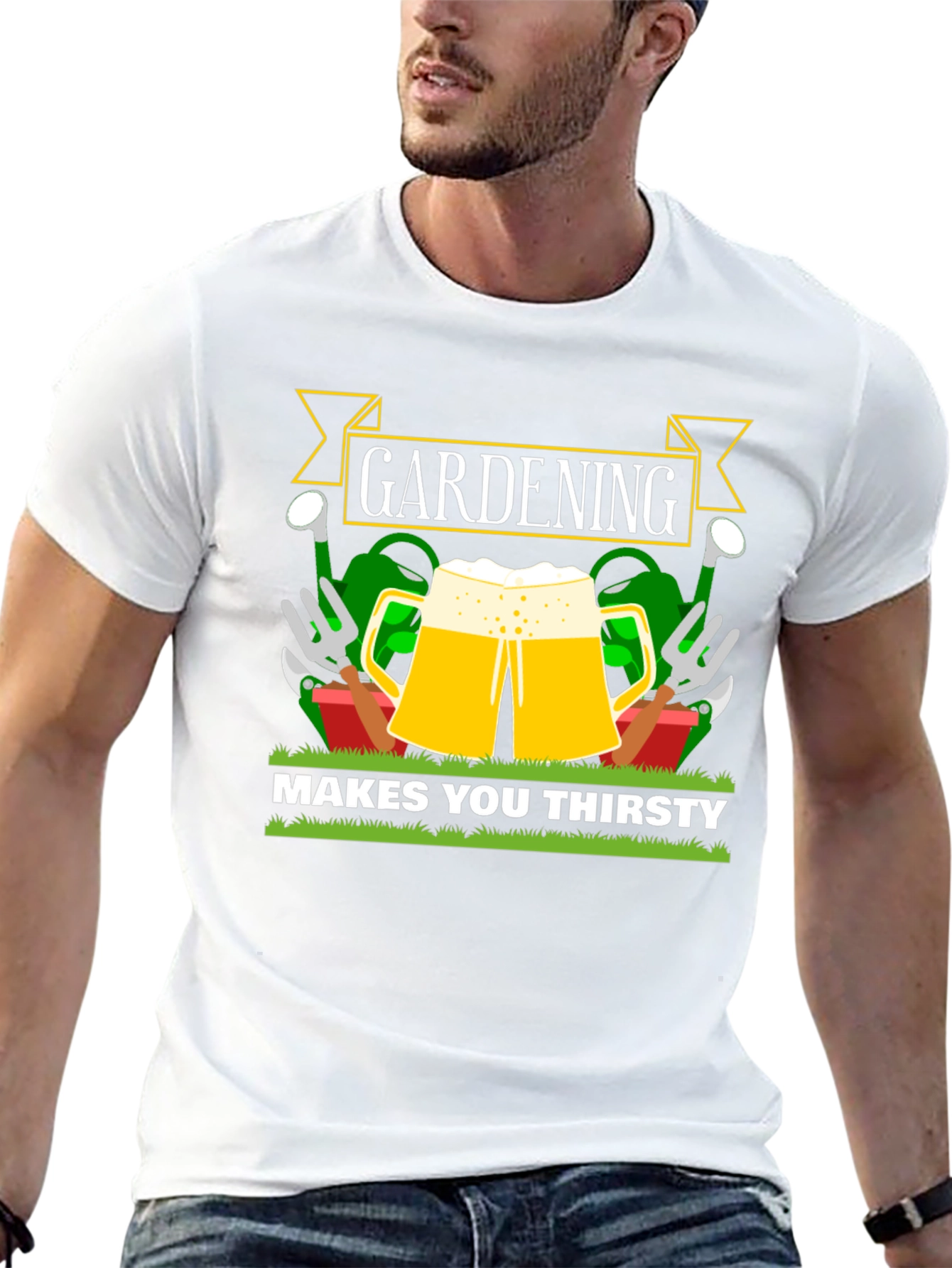 Gardening Makes You Thirsty T-Shirt