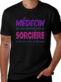 Funny French Medical Witch T-Shirt