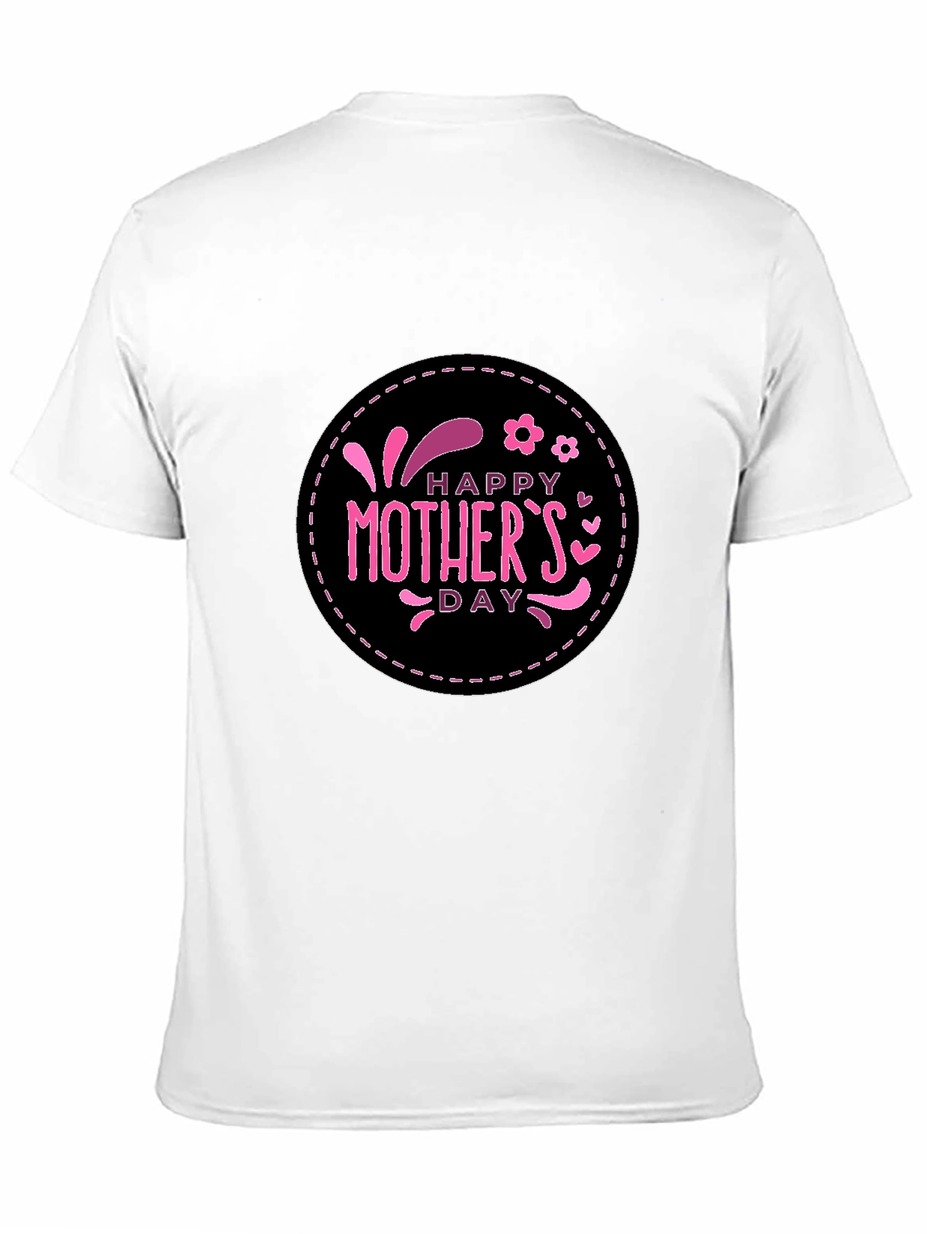 Happy Mothers Day T-Shirt Black