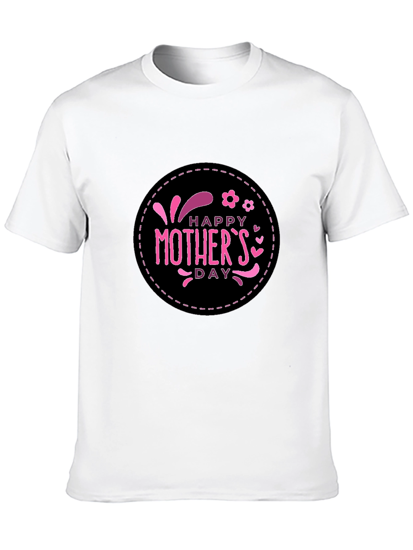 Happy Mothers Day T-Shirt Black