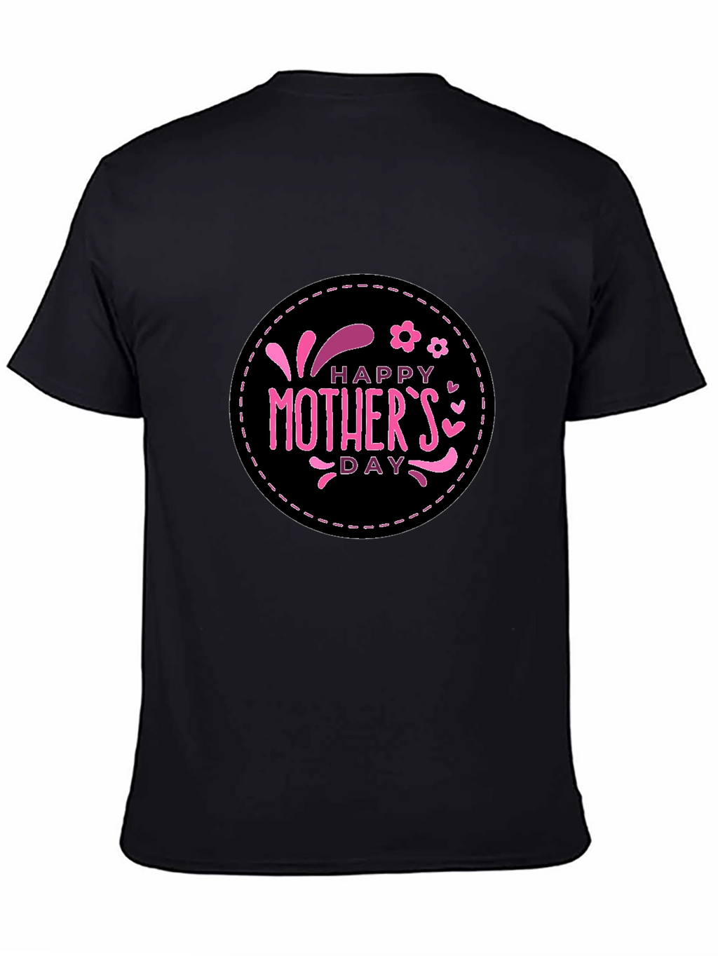 Happy Mothers Day T-Shirt Black