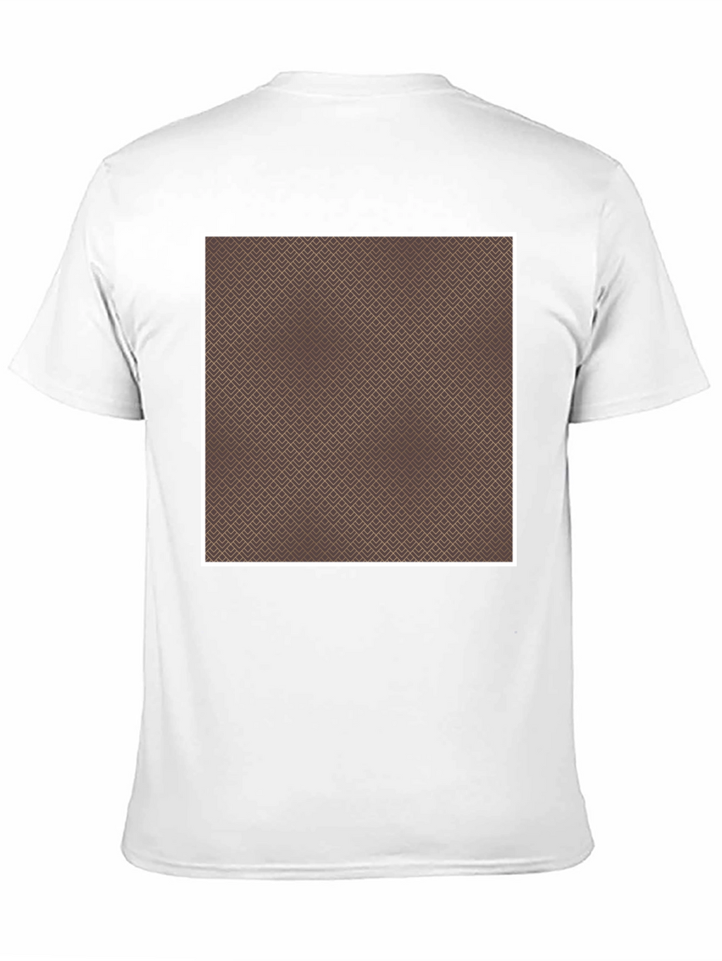 Geometric Pattern Black T-Shirt