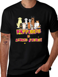 Happiness Dog Breed Graphic T-Shirt