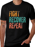 Fight Recover Repeat Graphic Tee