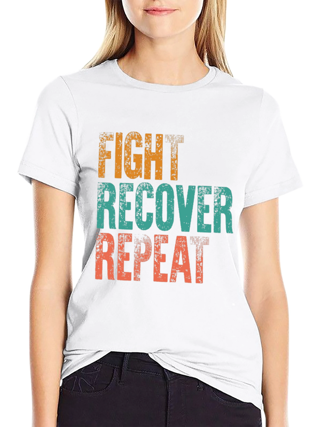 Fight Recover Repeat Graphic Tee