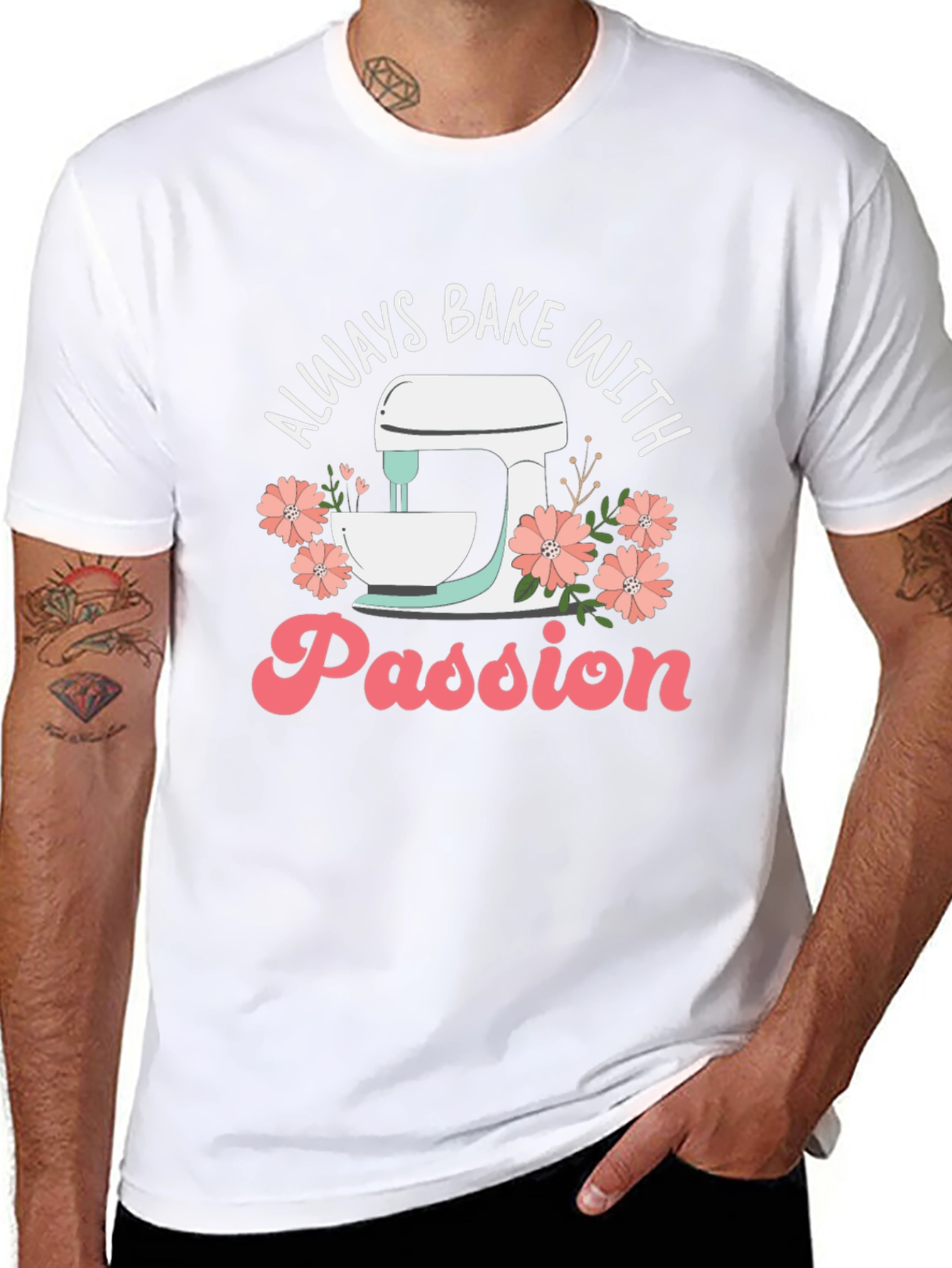 Always Bake With Passion T-Shirt