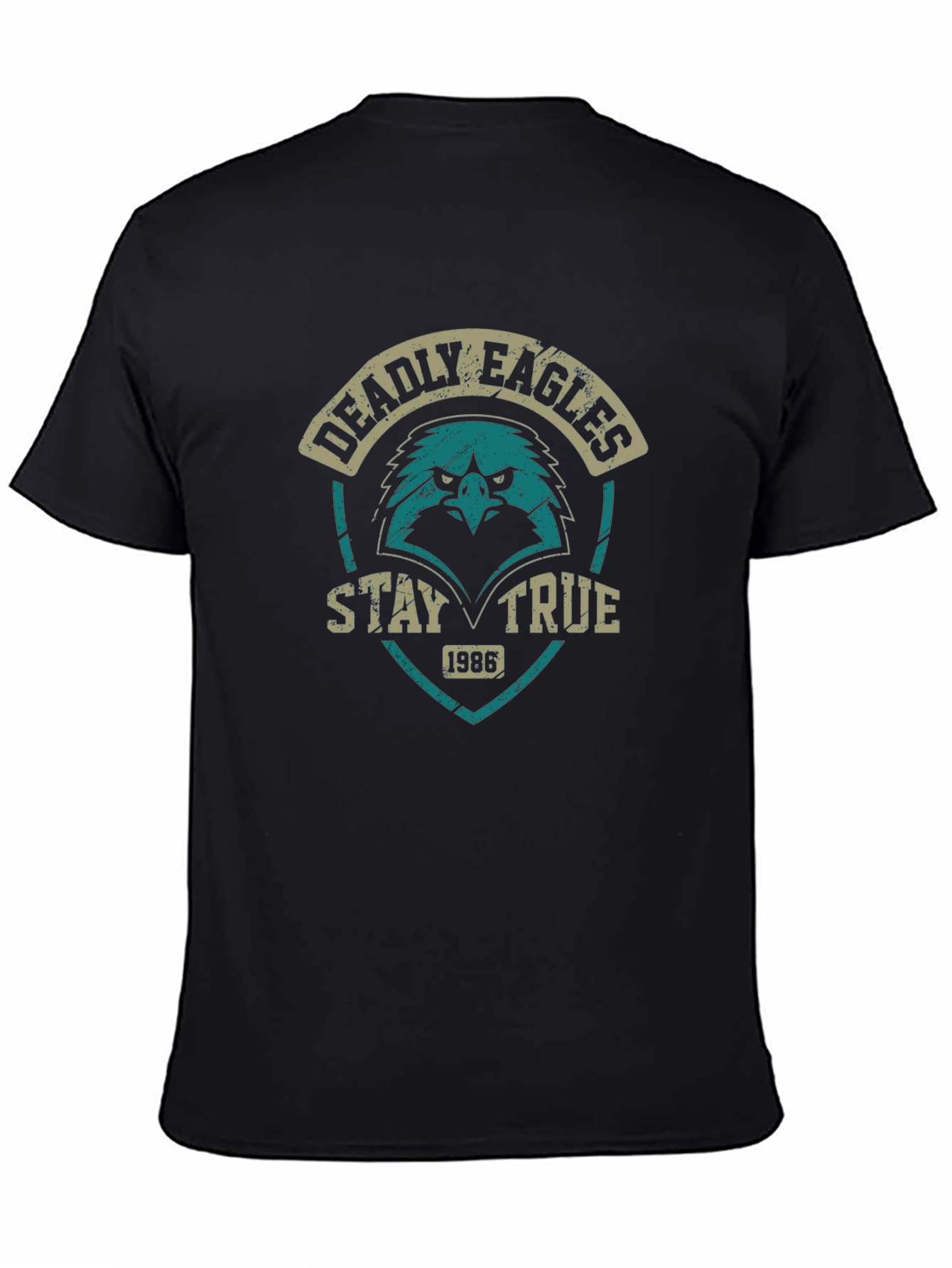 Deadly Eagles Stay True 1986 Graphic Tee