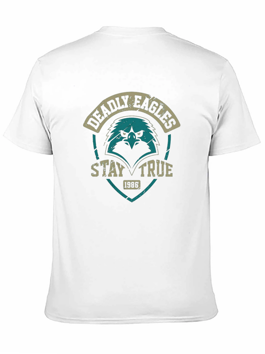 Deadly Eagles Stay True 1986 Graphic Tee