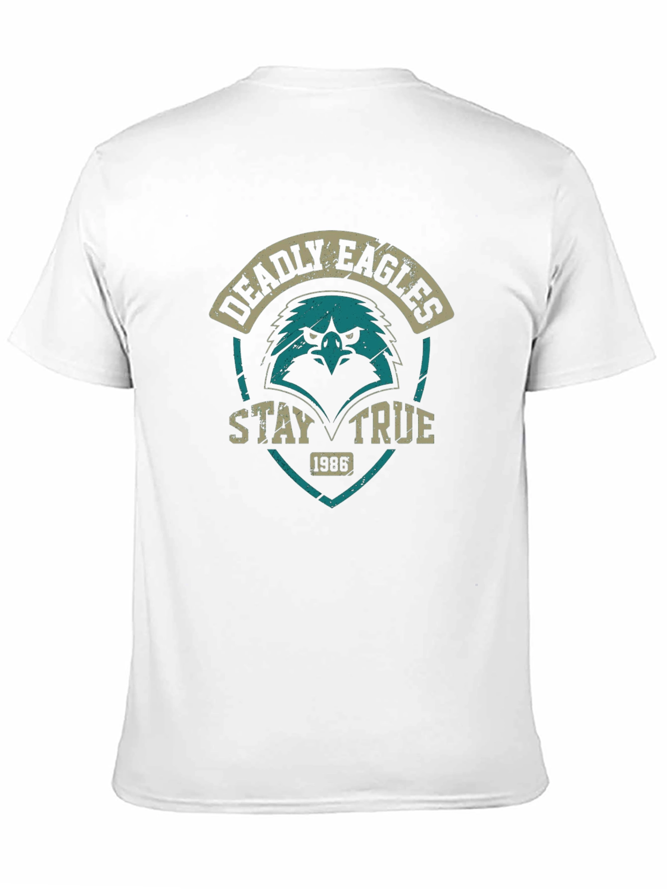 Deadly Eagles Stay True 1986 Graphic Tee