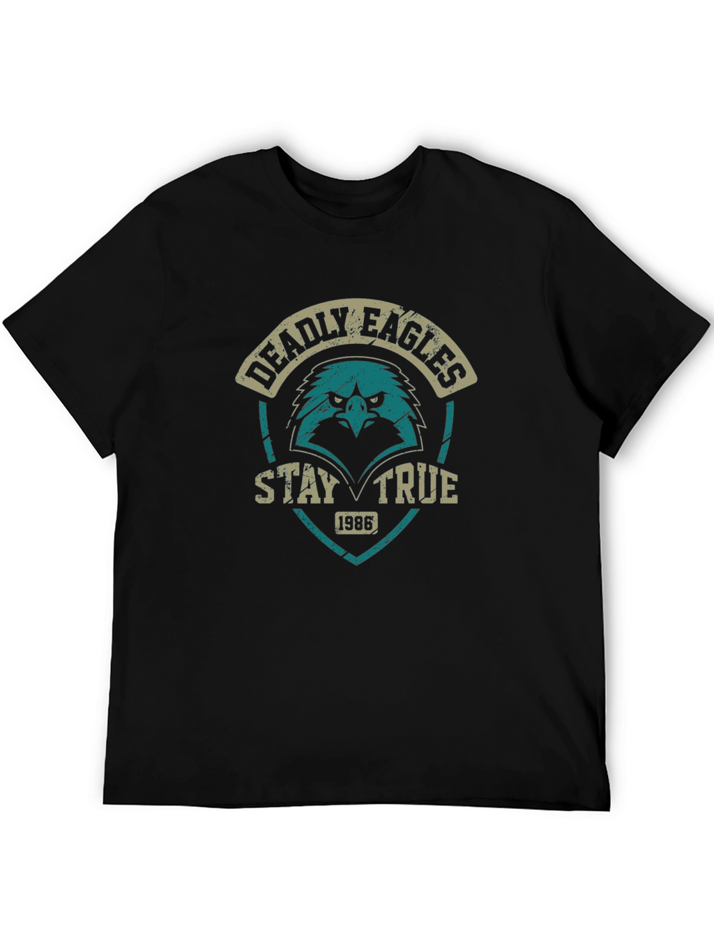 Deadly Eagles Stay True 1986 Graphic Tee