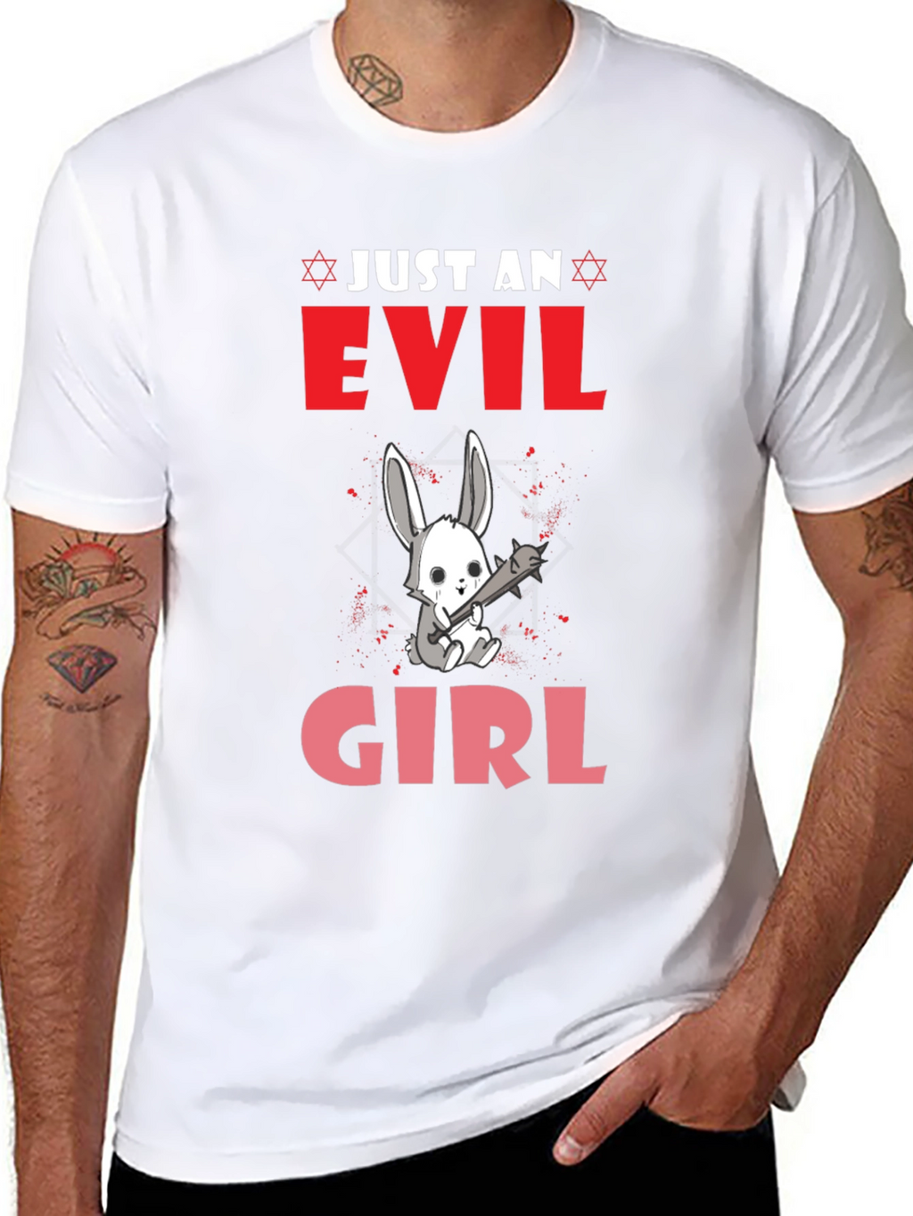 Evil Girl Bunny T-Shirt