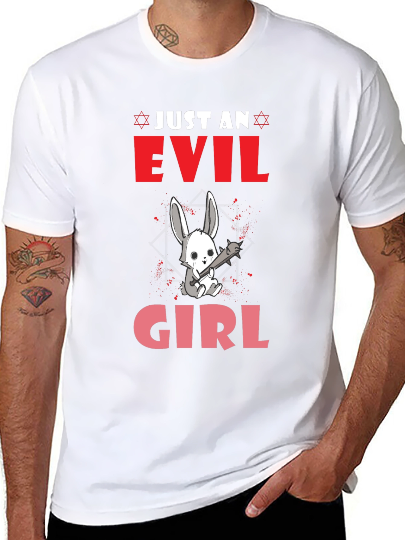 Evil Girl Bunny T-Shirt