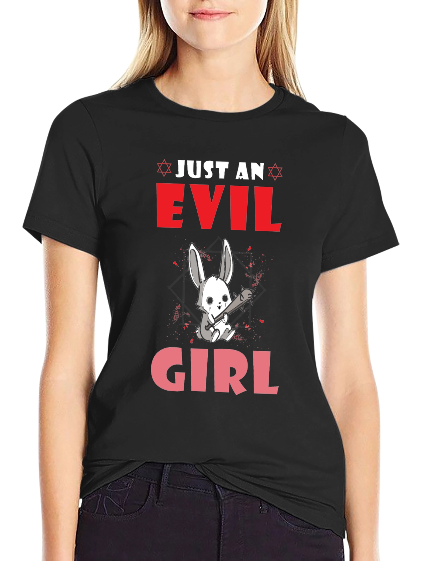 Evil Girl Bunny T-Shirt