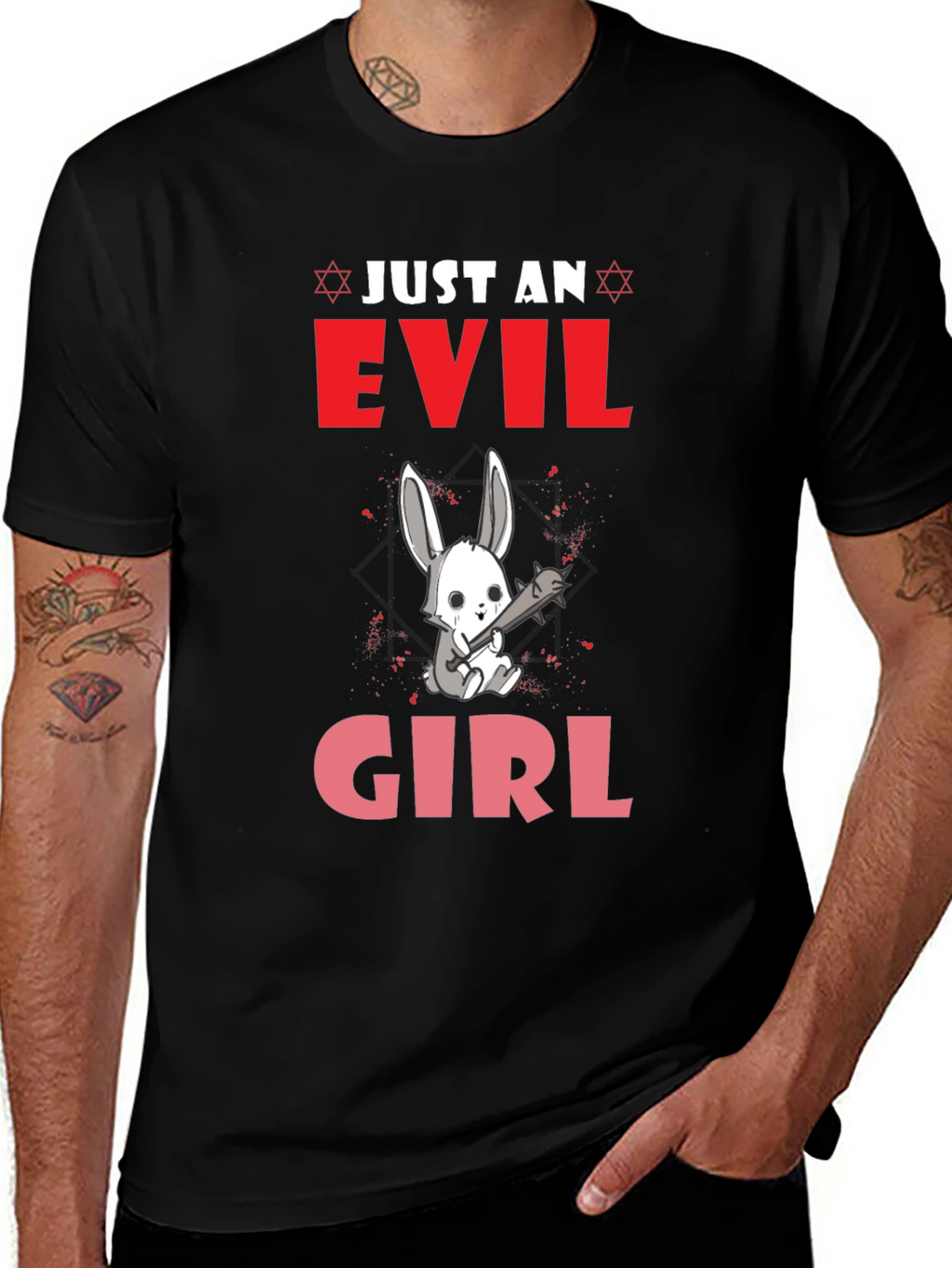 Evil Girl Bunny T-Shirt