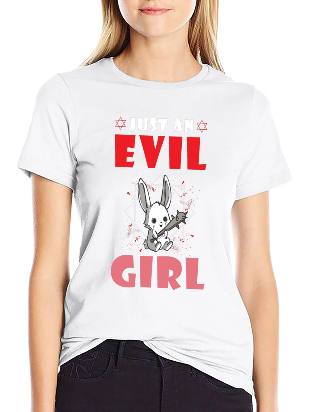 Evil Girl Bunny T-Shirt