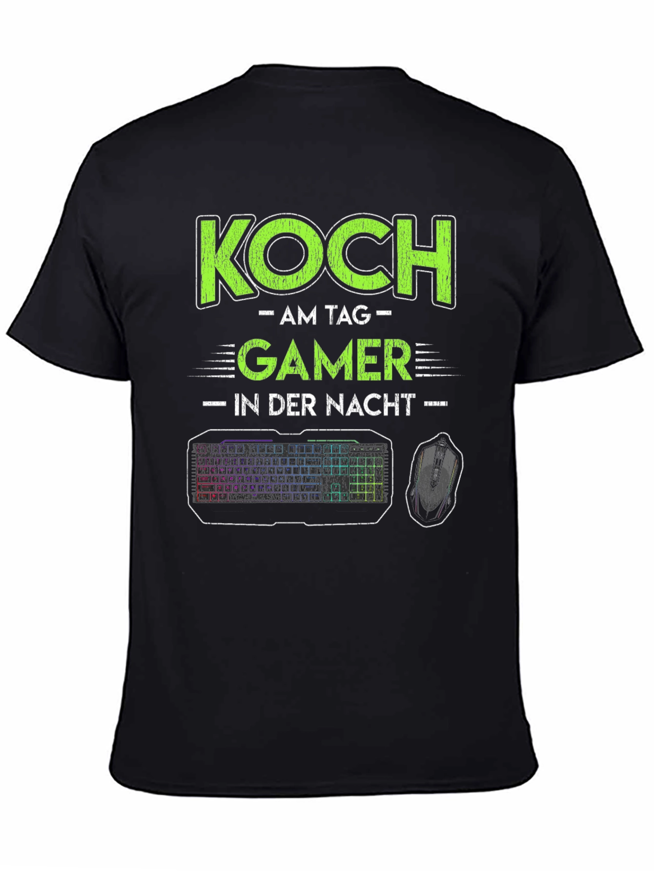 Koch Gamer T-Shirt - Day Chef Night Gamer