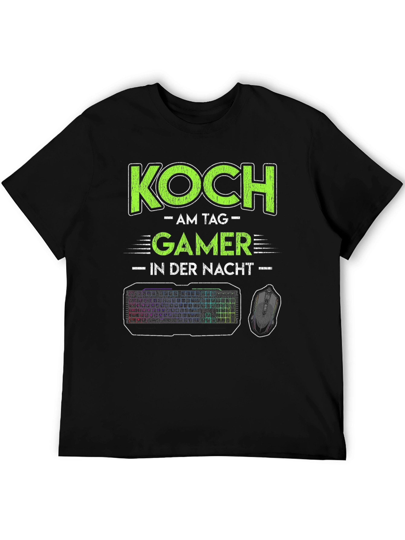 Koch Gamer T-Shirt - Day Chef Night Gamer