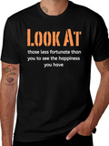 Inspirational Graphic Tee - Look At T-Shirt