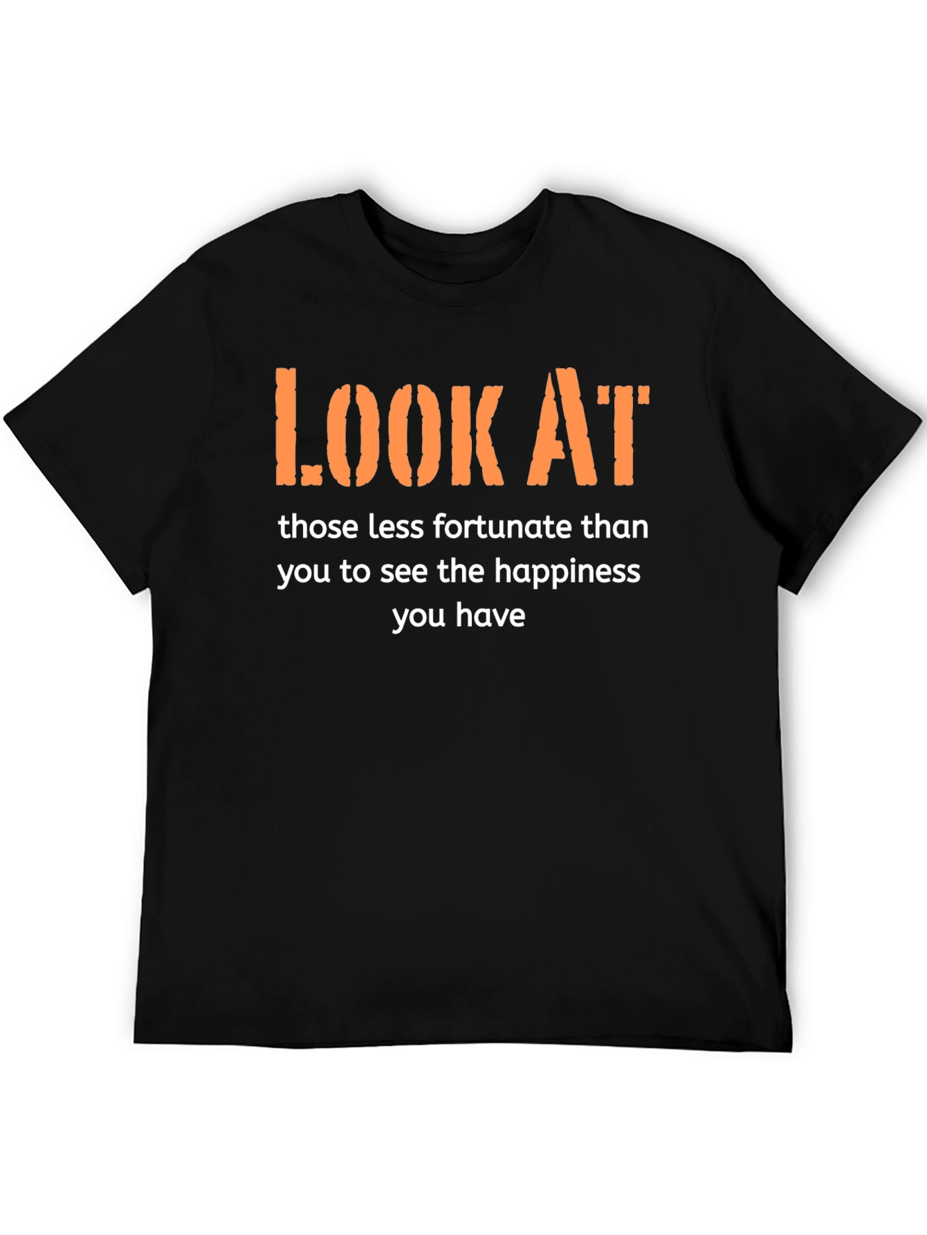 Inspirational Graphic Tee - Look At T-Shirt