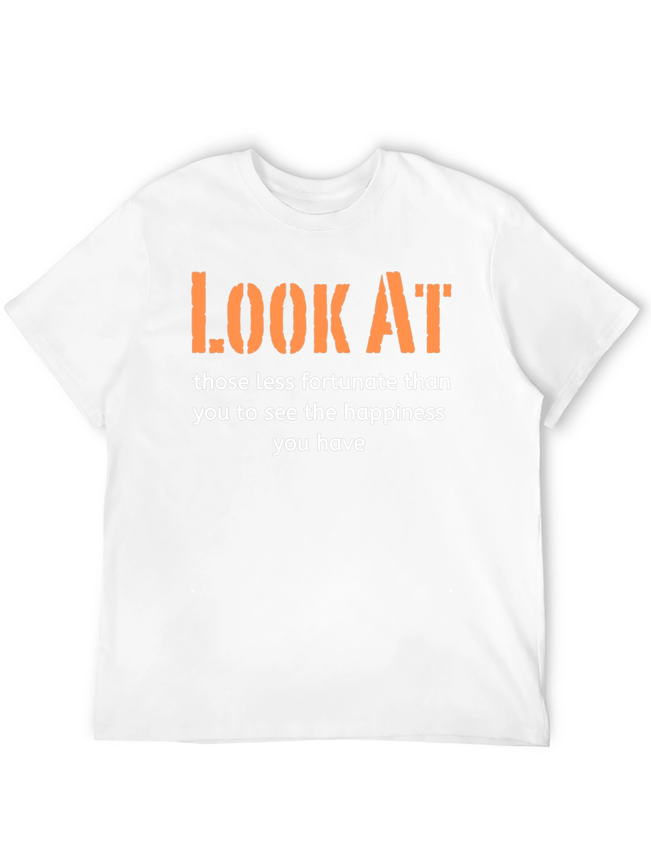 Inspirational Graphic Tee - Look At T-Shirt