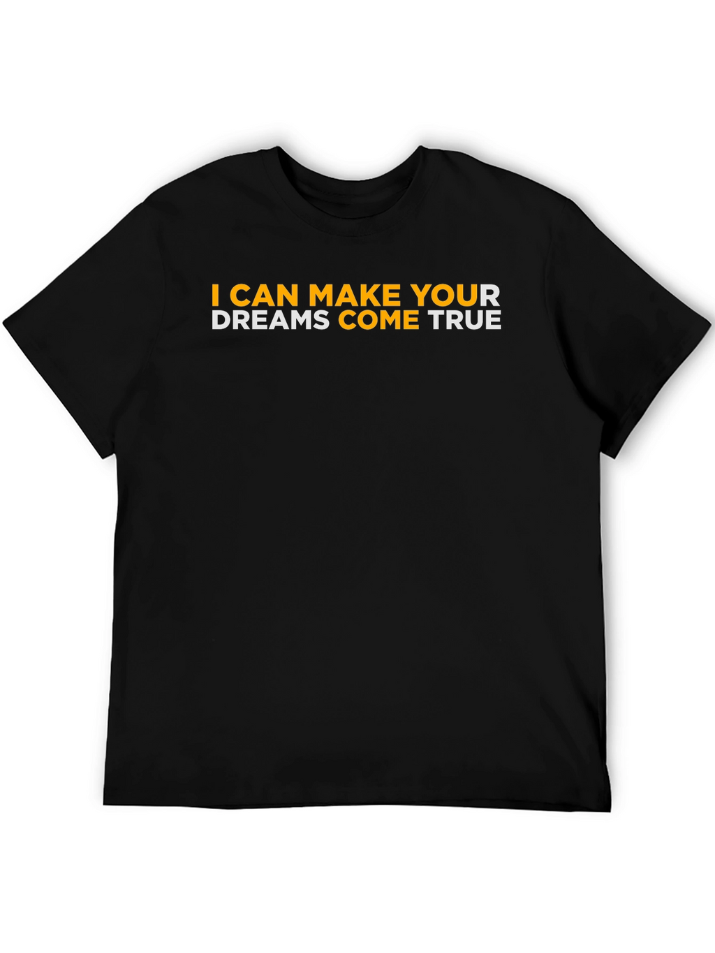 Dreams Come True Graphic Tee - Black