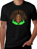 Football & Cattails Graphic Tee