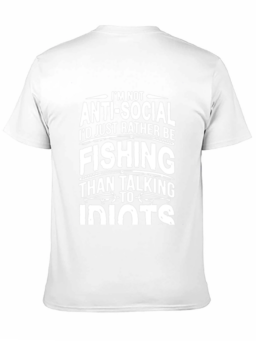 Funny Fishing T-Shirt - Anti-Social Angler Tee