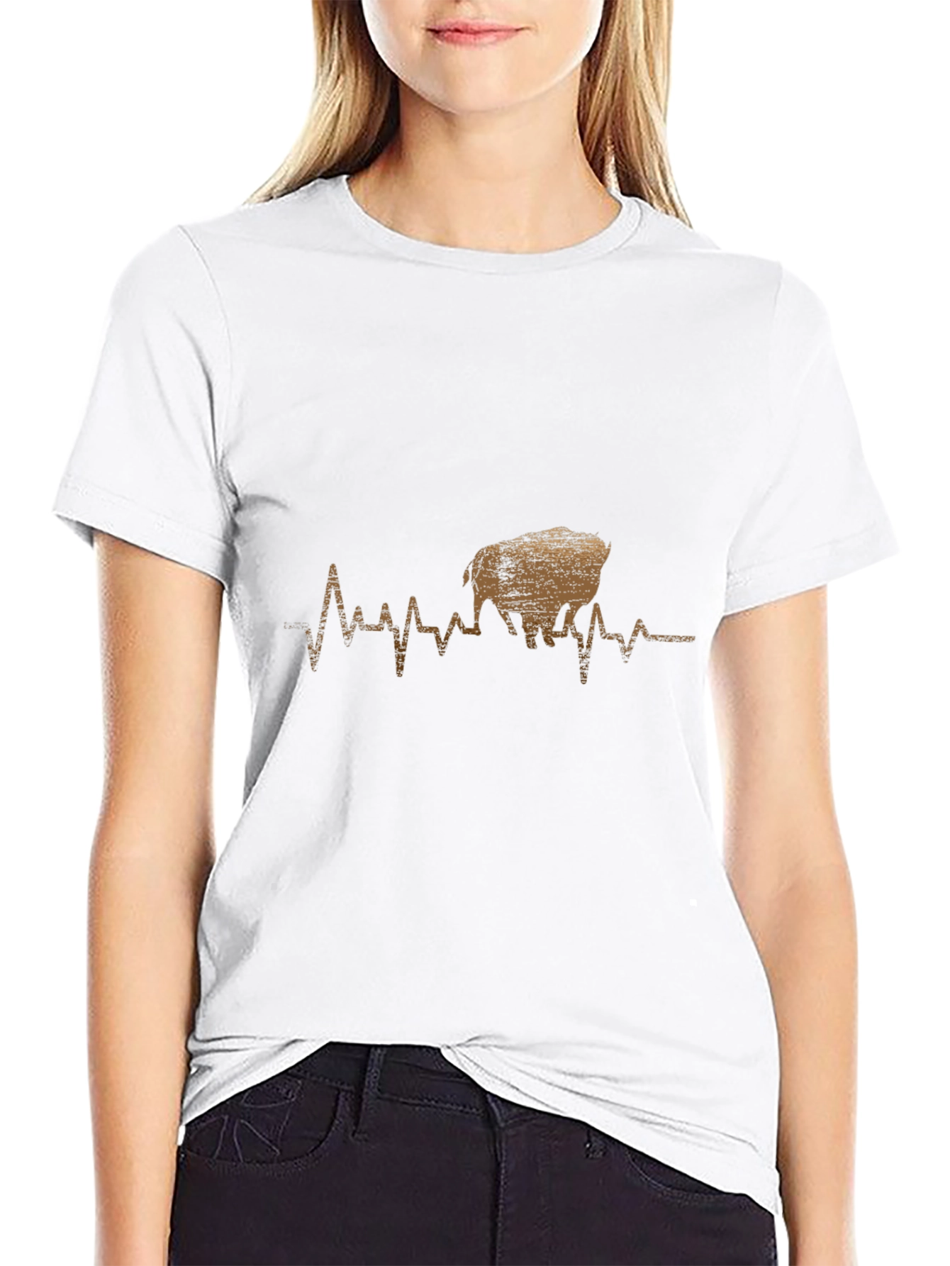 Buffalo Heartbeat Graphic Tee