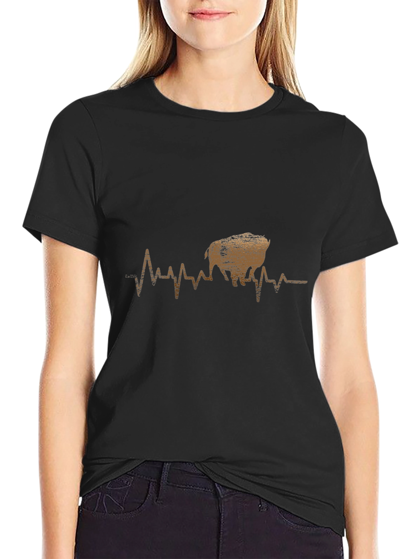 Buffalo Heartbeat Graphic Tee