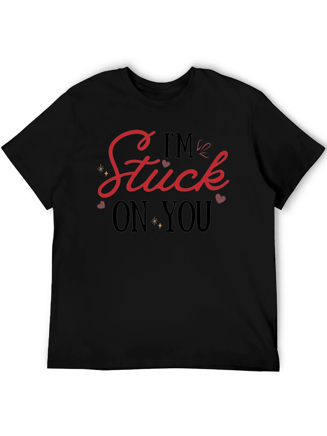 Im Stuck on You Valentines Day Graphic Tee