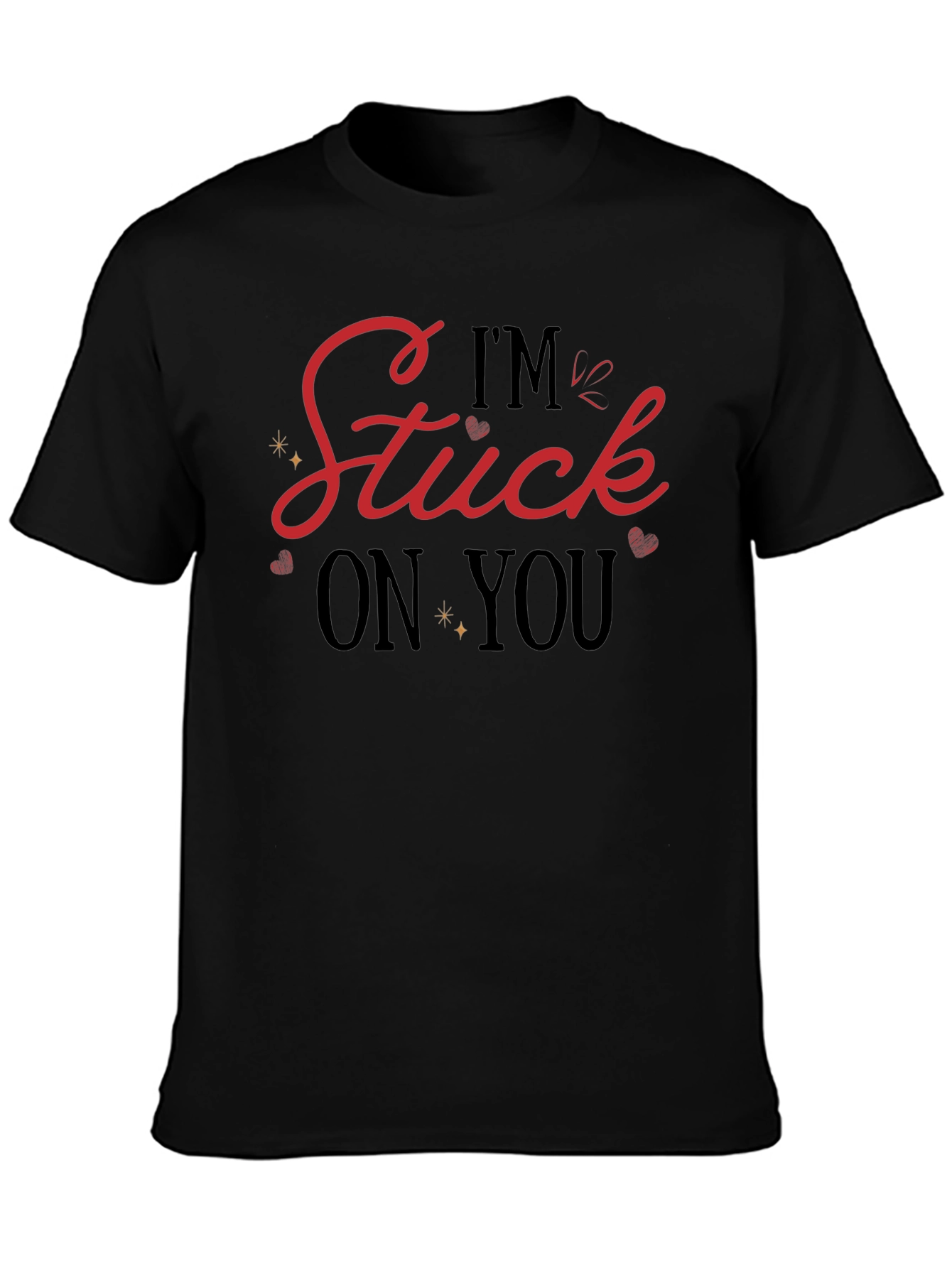 Im Stuck on You Valentines Day Graphic Tee