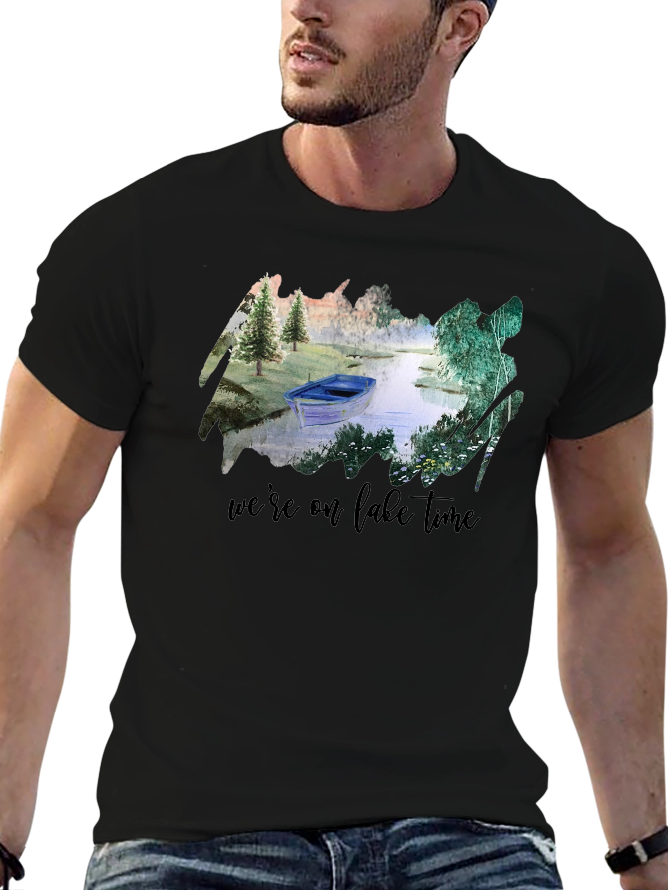 Lake Time T-Shirt - Relaxed Style