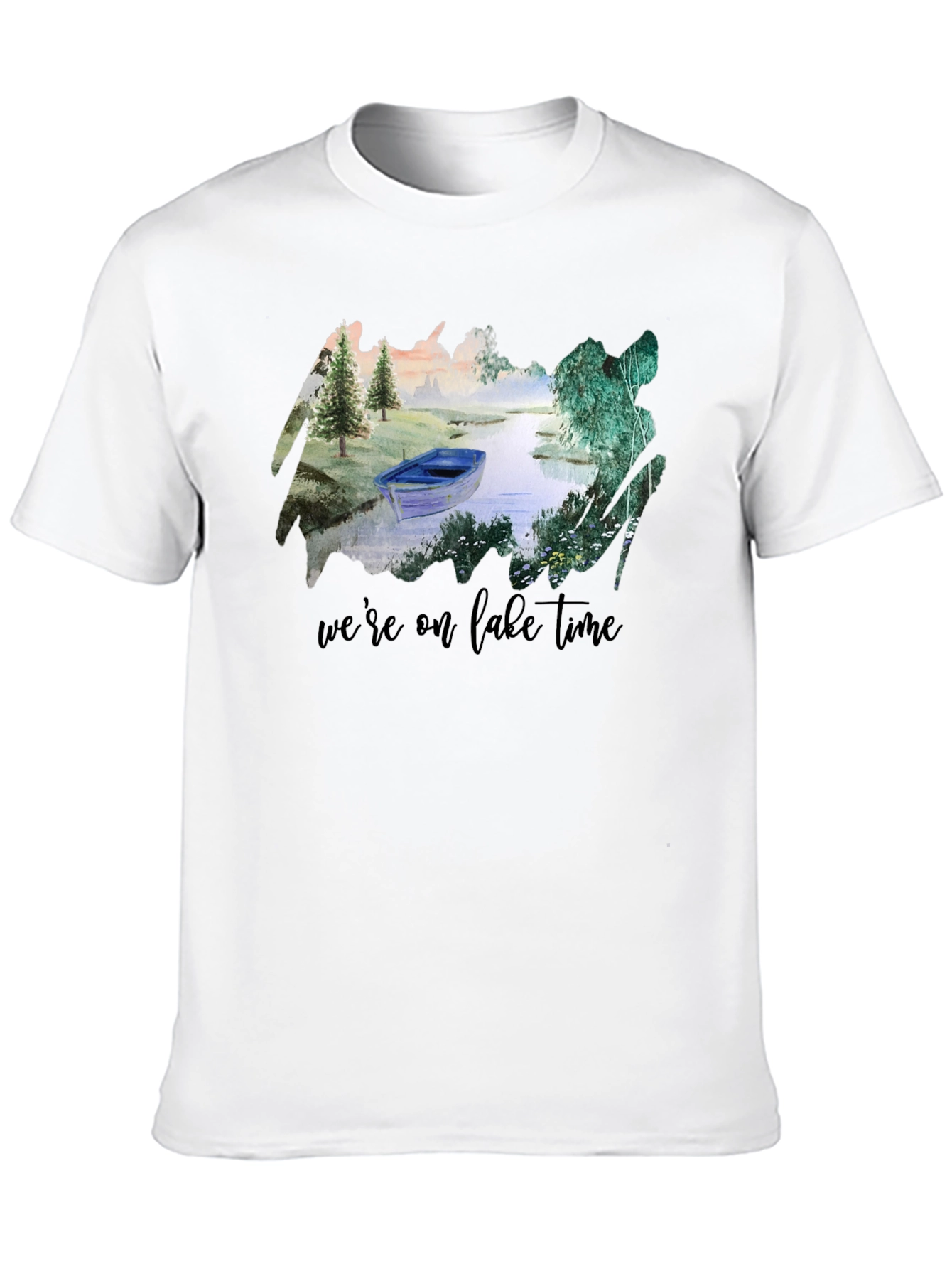 Lake Time T-Shirt - Relaxed Style