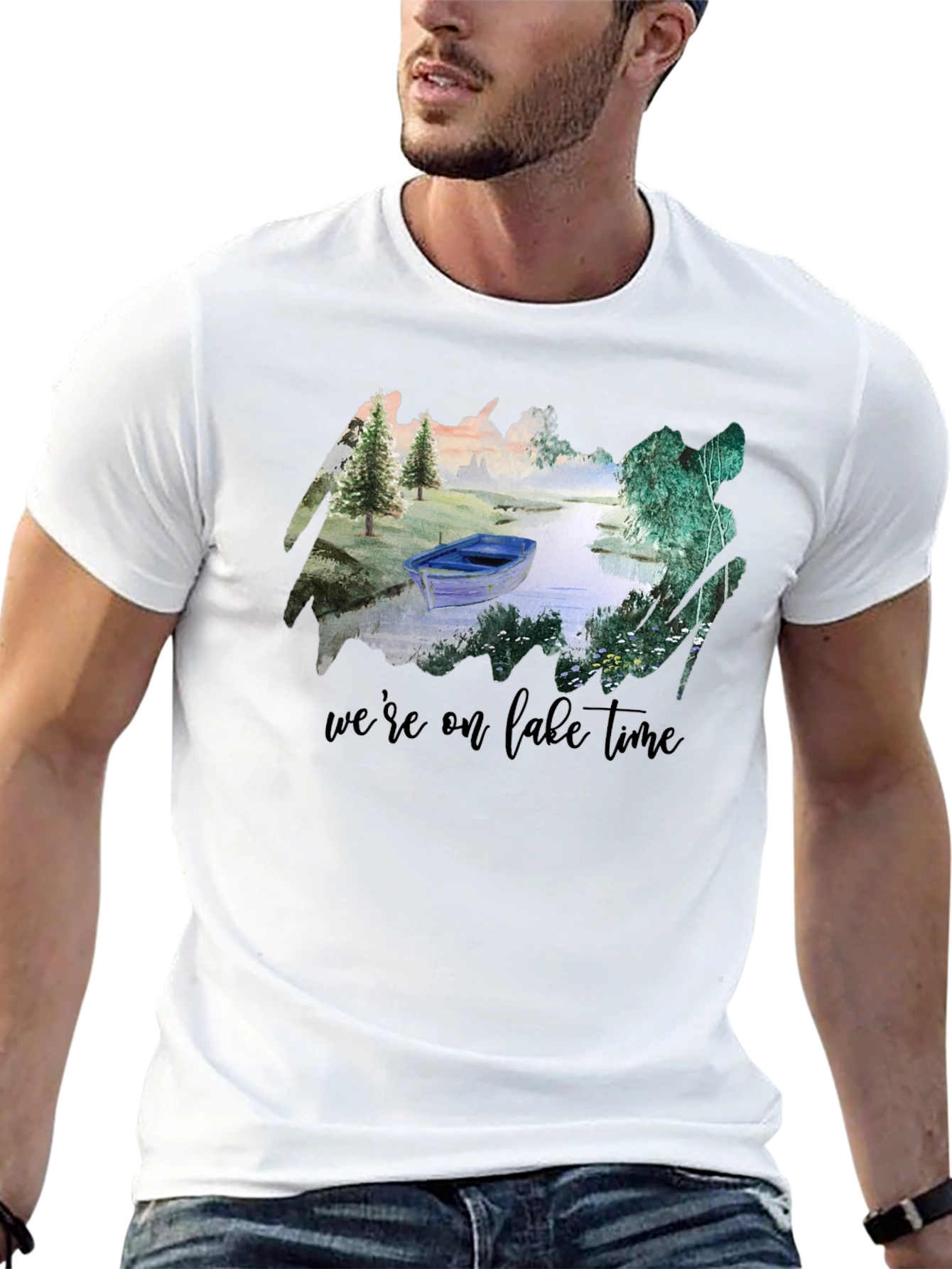 Lake Time T-Shirt - Relaxed Style