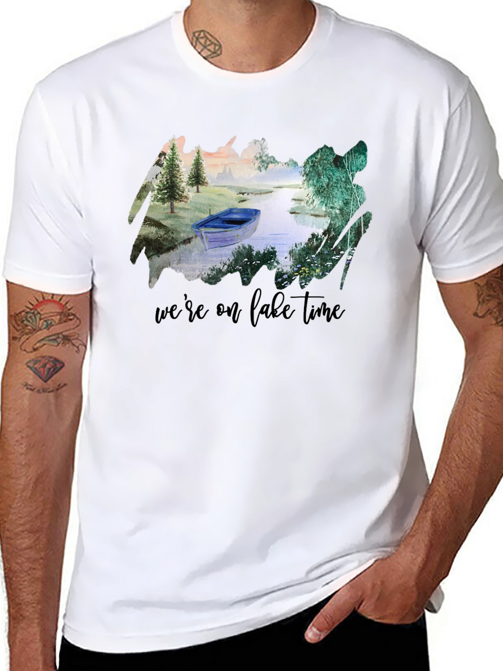 Lake Time T-Shirt - Relaxed Style