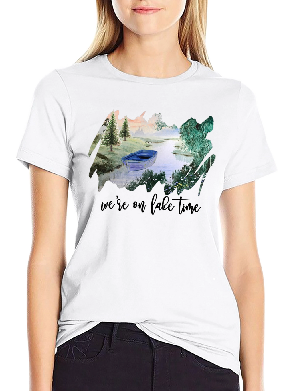 Lake Time T-Shirt - Relaxed Style
