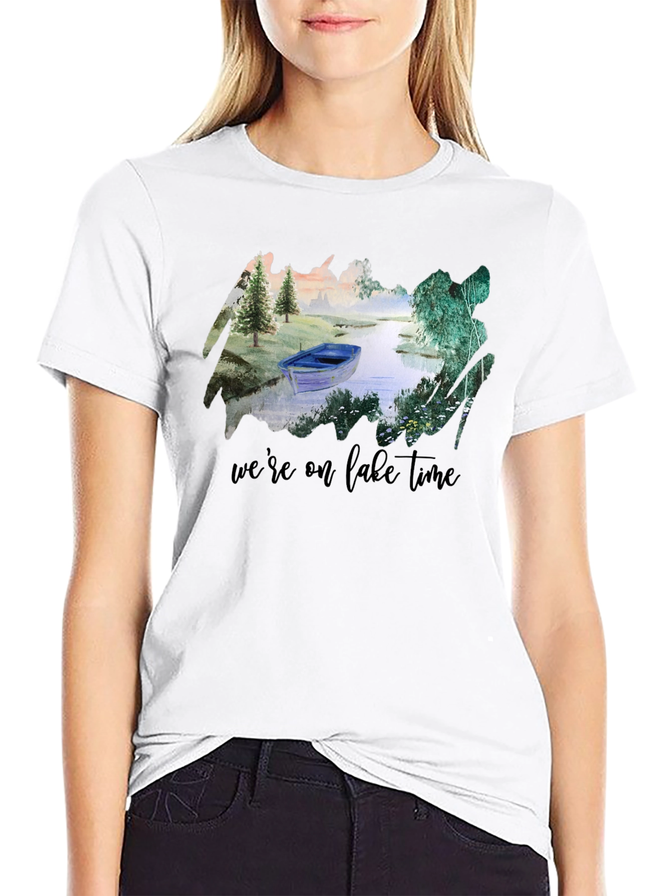 Lake Time T-Shirt - Relaxed Style