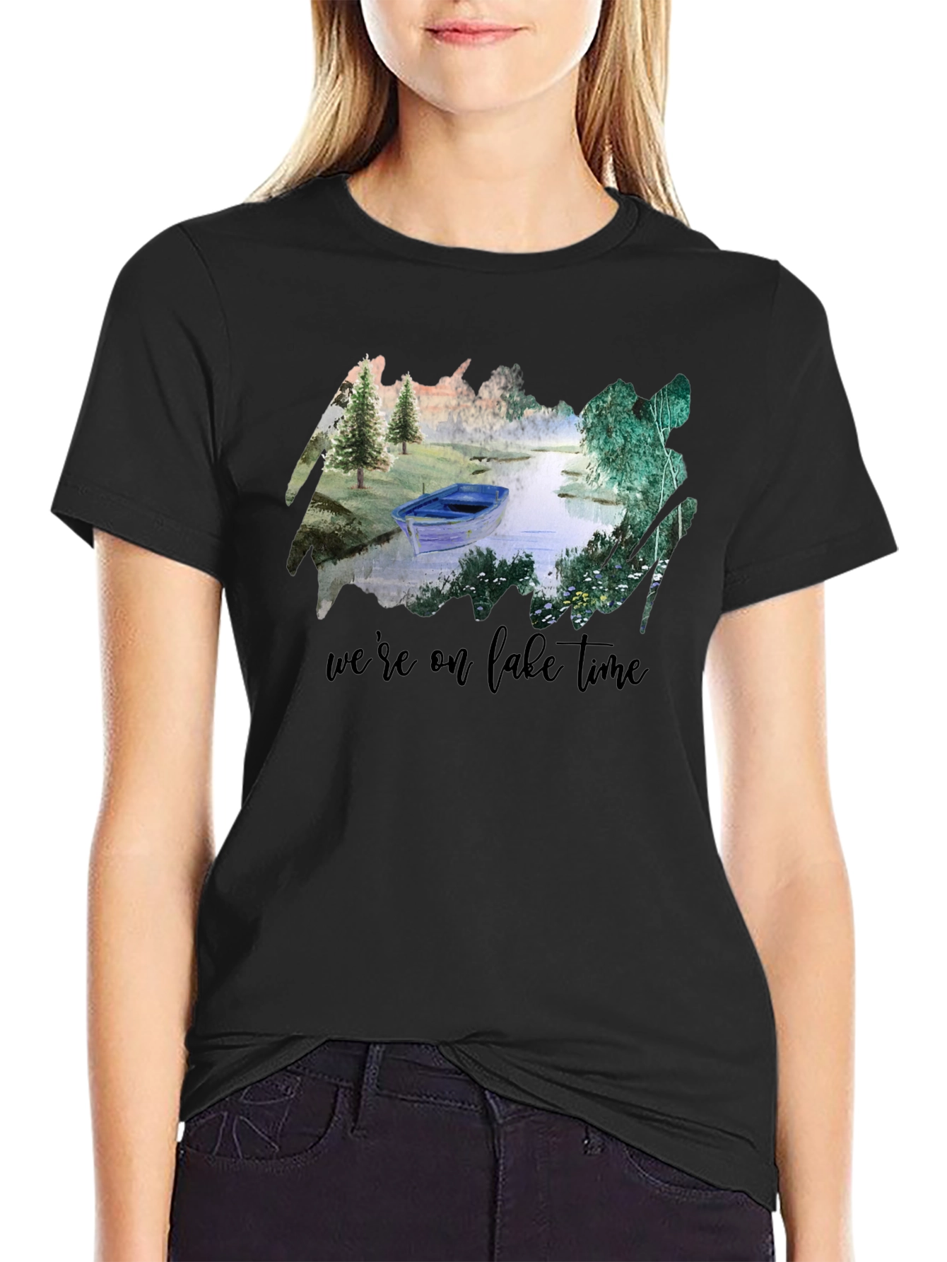 Lake Time T-Shirt - Relaxed Style