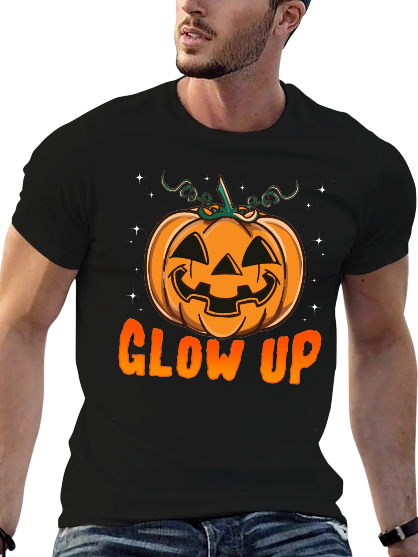 Glow Up Pumpkin Graphic Tee