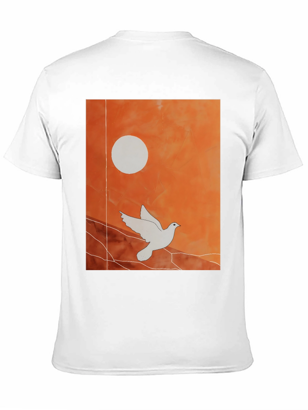 Dove Graphic Tee - Stylish Black T-Shirt