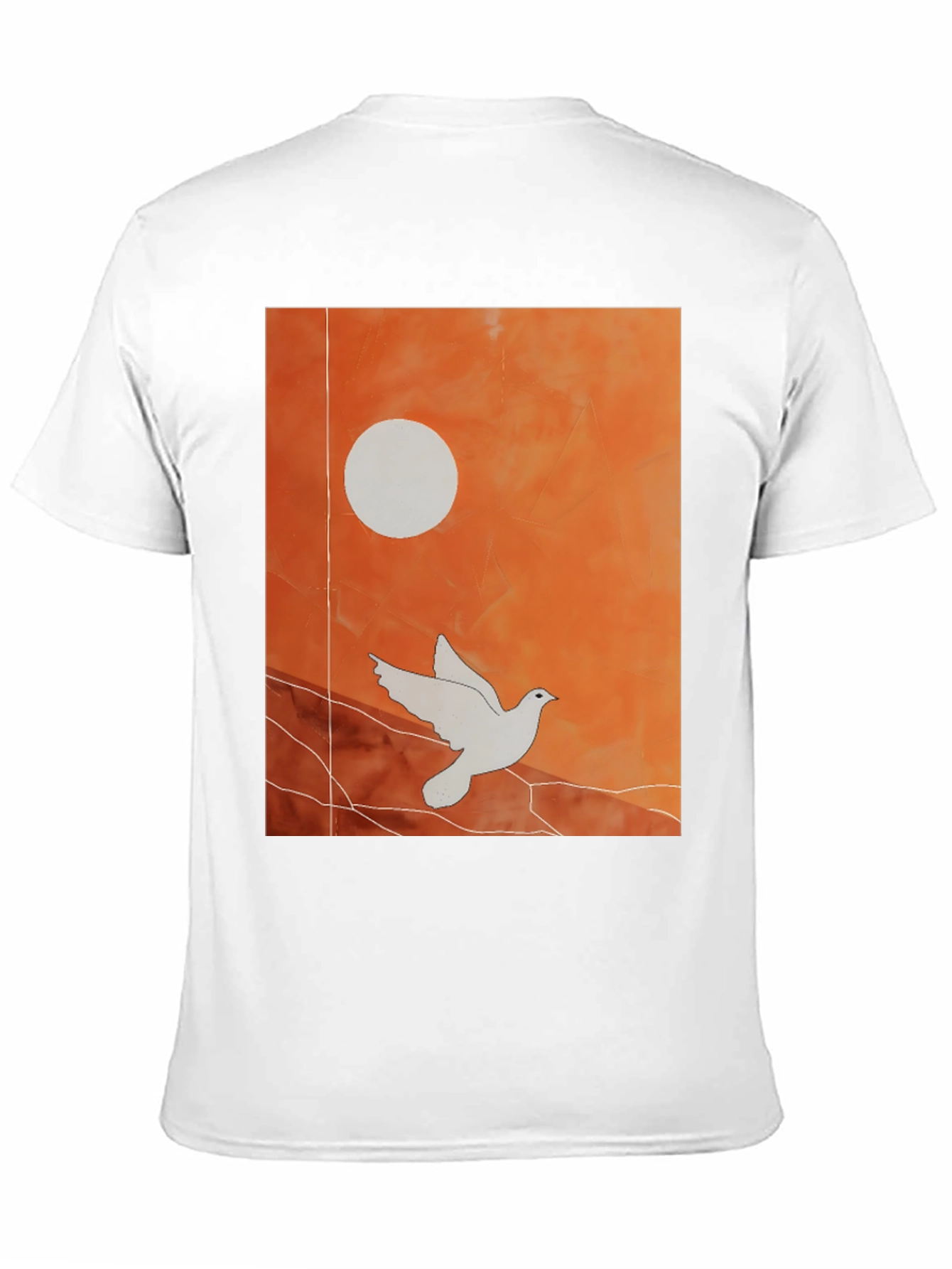 Dove Graphic Tee - Stylish Black T-Shirt