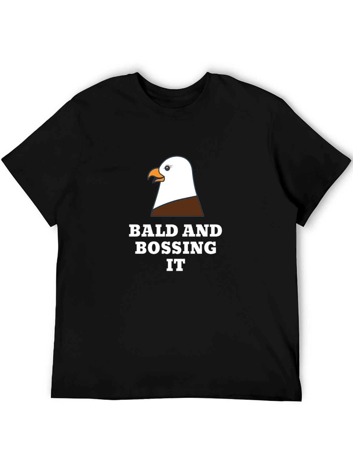 Bald Eagle Boss T-Shirt - Funny Graphic Tee