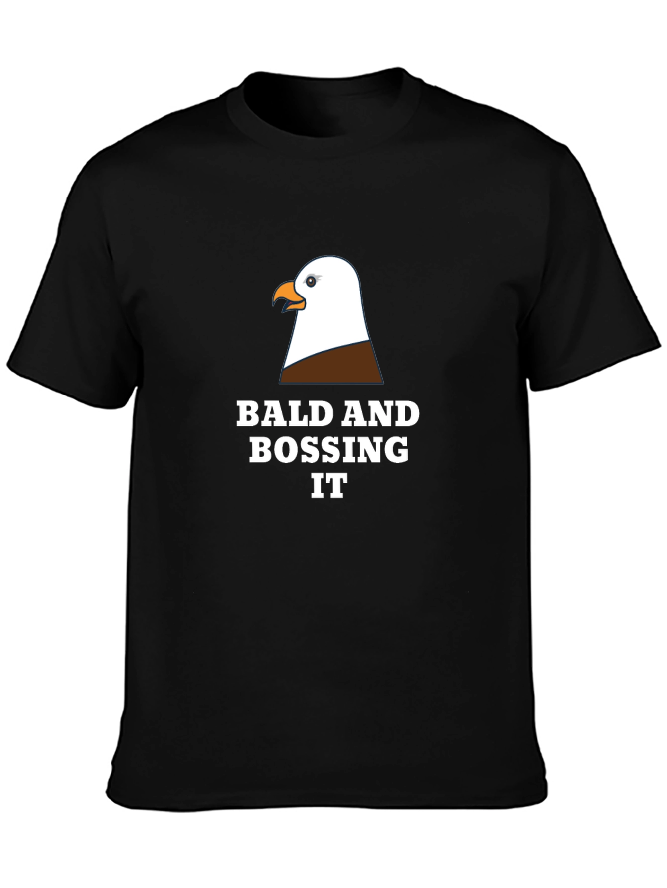 Bald Eagle Boss T-Shirt - Funny Graphic Tee