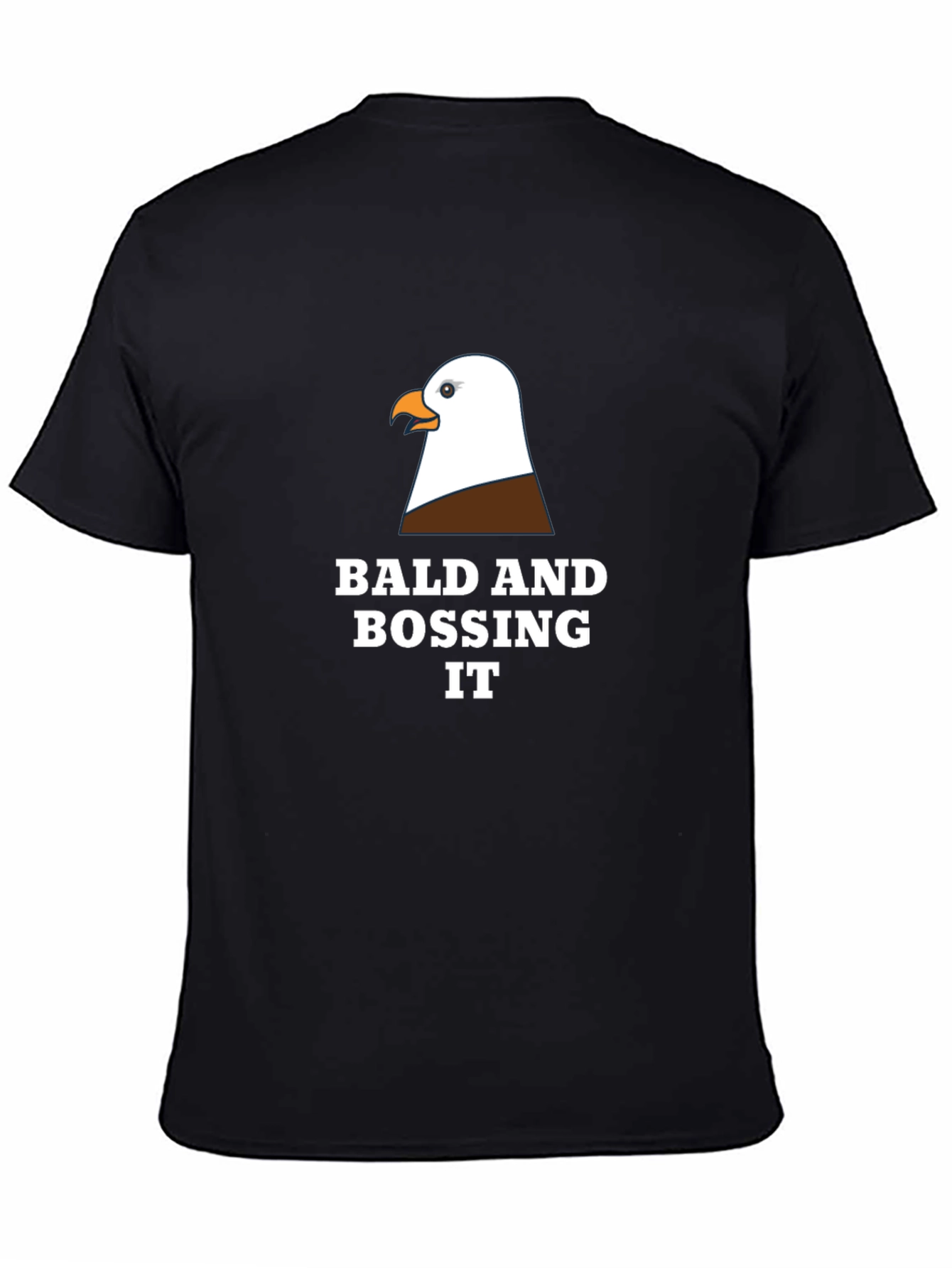 Bald Eagle Boss T-Shirt - Funny Graphic Tee