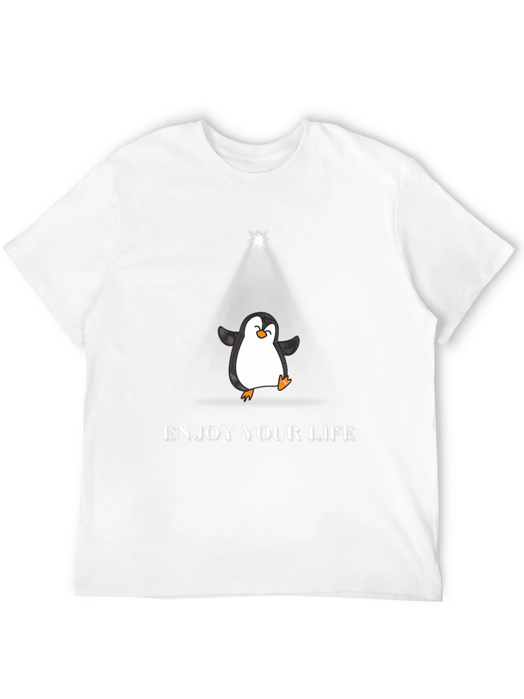 Enjoy Your Life Penguin T-Shirt