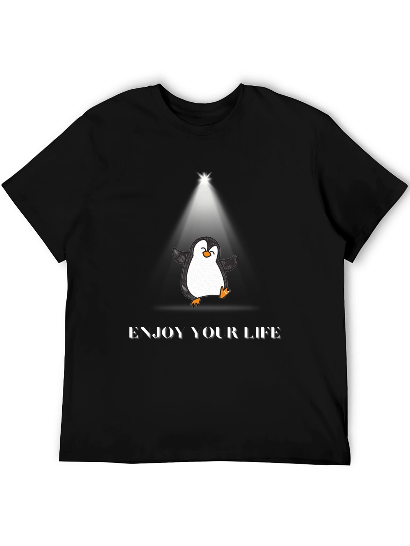 Enjoy Your Life Penguin T-Shirt
